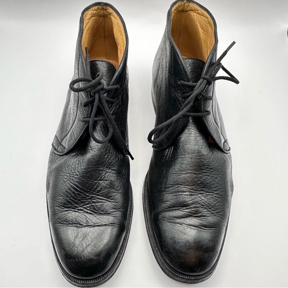 Wilkes Bashford Italian Guiana Clipper Leather Boots- Men’s Size 8.5 - Picture 2 of 11